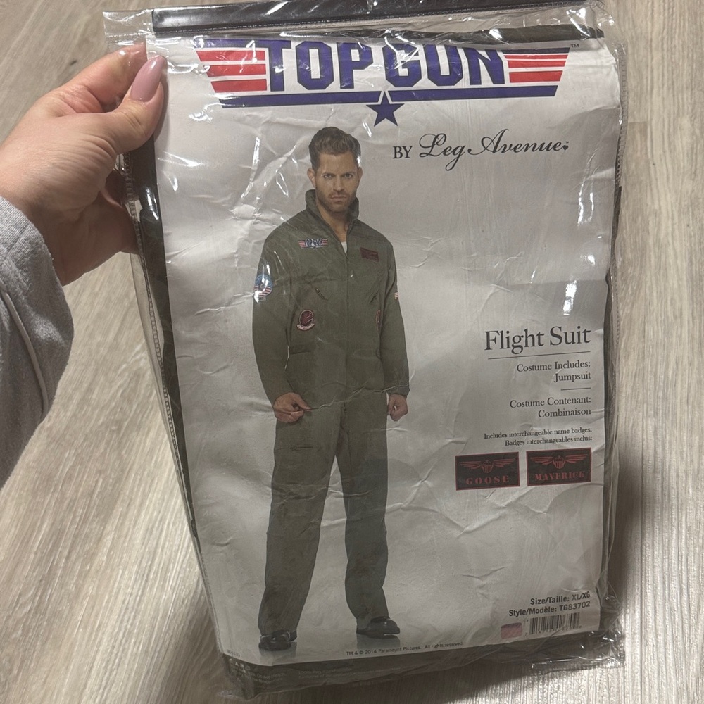 Leg Avenue Olive Flight Suit Costume